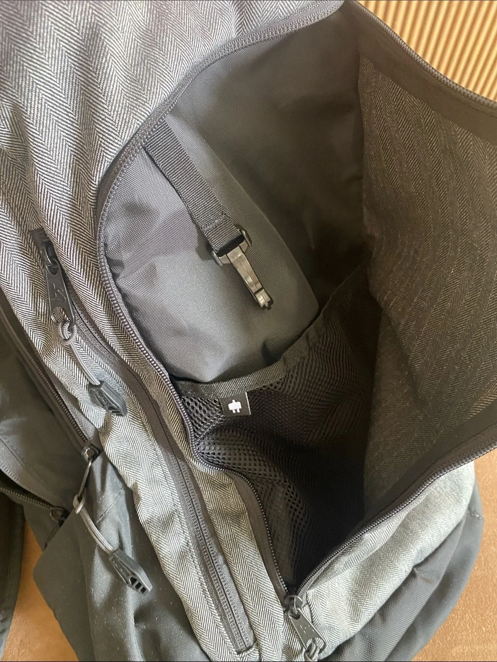 Jansport Gray and Black Everyday Backpack